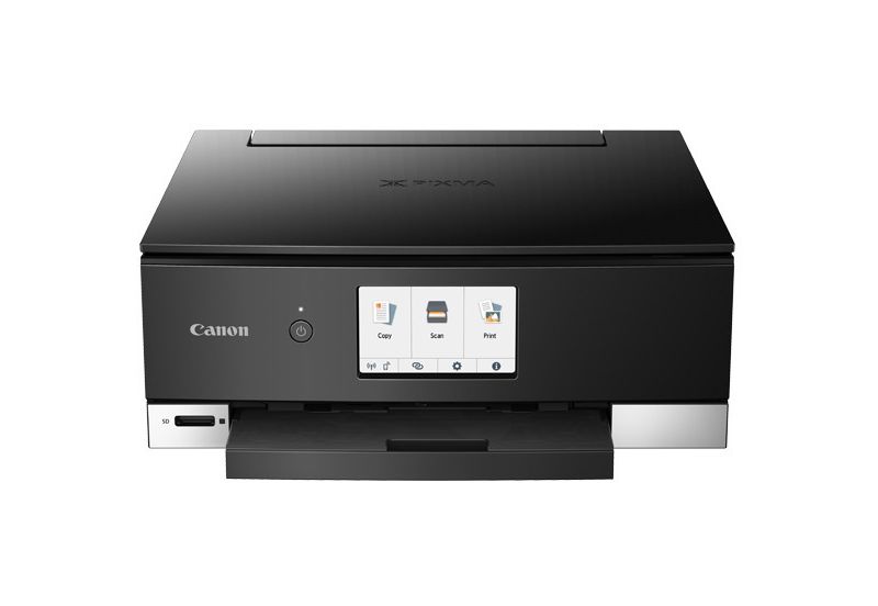 Canon PIXMA TS TS8320 Black Inkjet Multifunction Printer - Color - Copier/Printer/Scanner - 4800 x 1200 dpi Print - Automatic Duplex Print