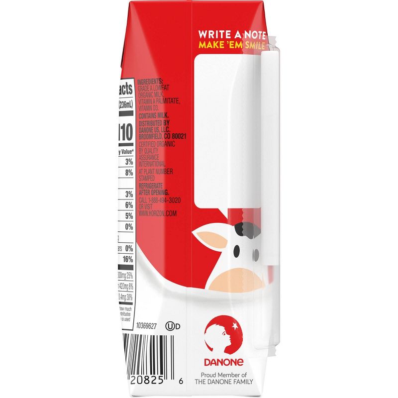 Horizon Organic 1% Milk - 8 fl oz