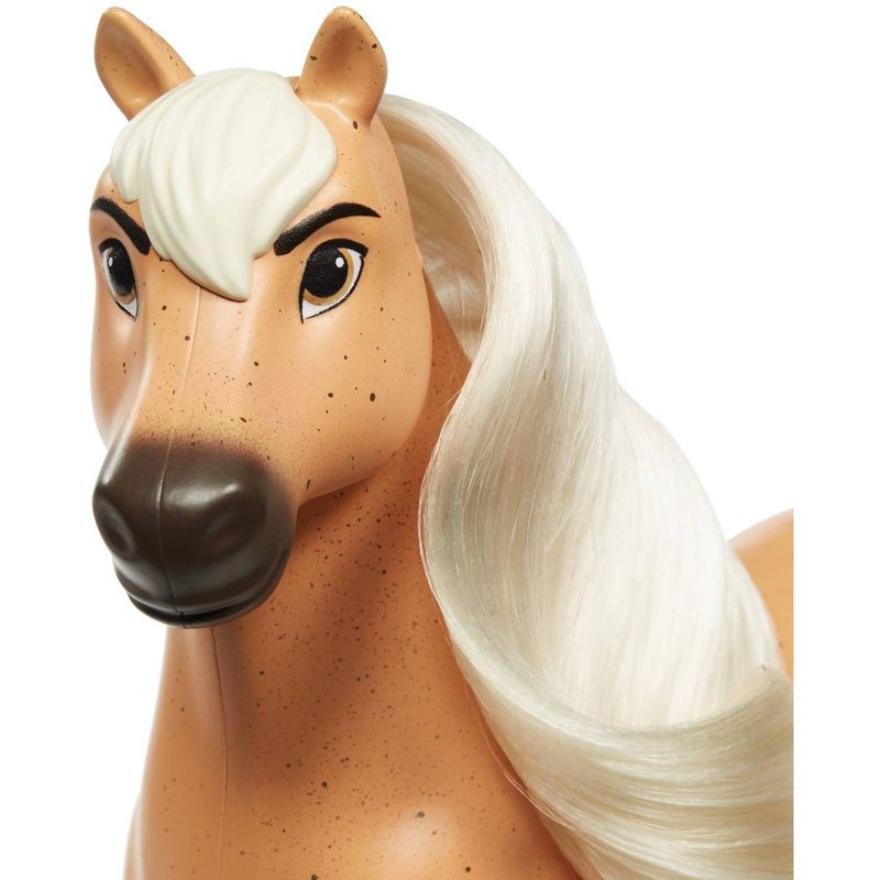 Spirit Untamed 8" Herd Horse, Moving Head, Palomino with Long Blonde Mane & Playful Stance