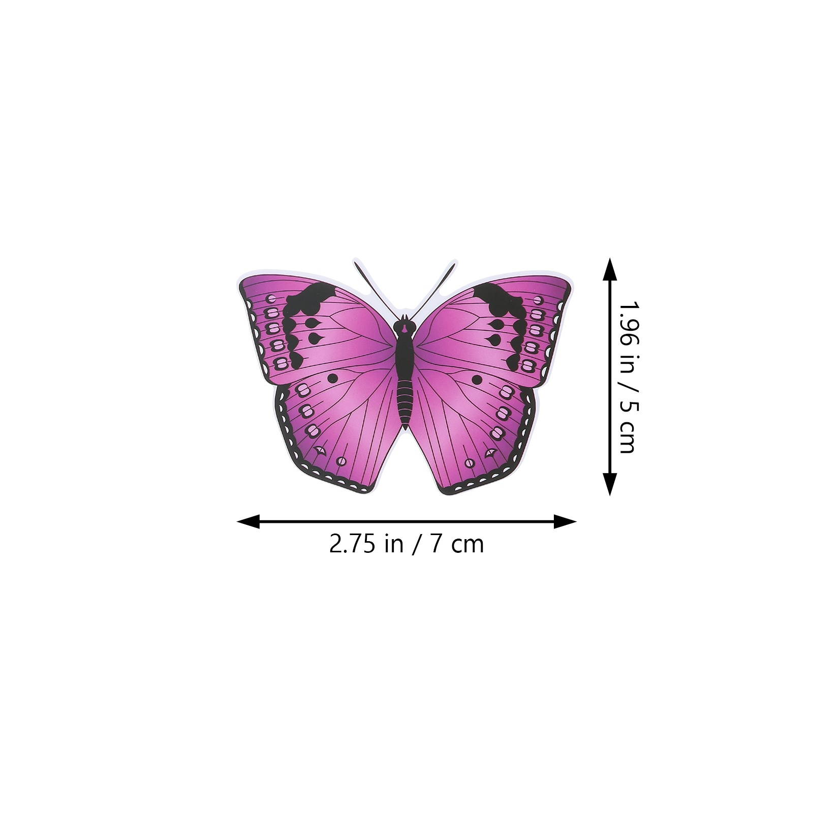20pcs Fashion  Butterfly  Anti-Collision  Prevent Bird Strikes Glass Sticker Paste  Clings Window Clings for Office Shop