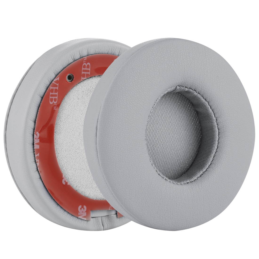 Beats by Dr. Dre Solo2, Solo 2.0 On-Ear Headphone Replacement Ear Pad / Ear Cushion / Ear Cups / Ear Cover / Earpads Repair Parts (Gray)