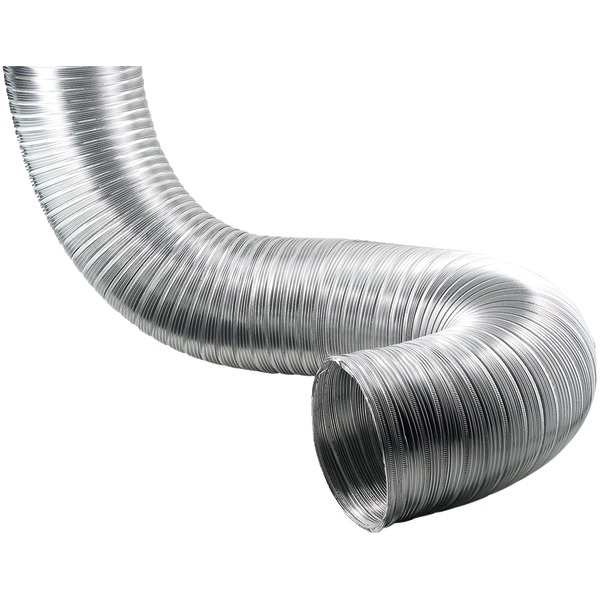 8-Ft. Semi-Rigid Flexible Aluminum Duct (6 In. Diameter)