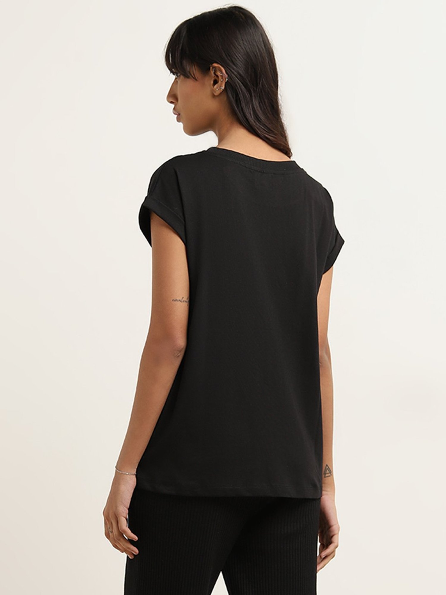 Columbia Navy Daisy Days SS Graphic T-Shirt