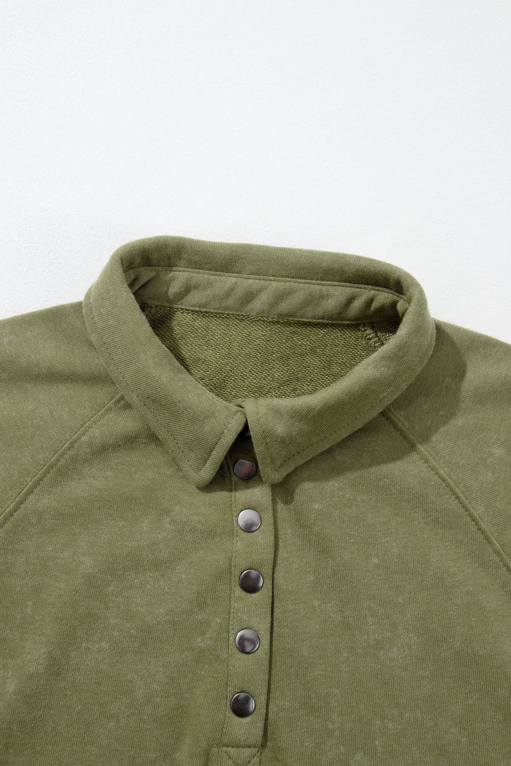 Pink Sequins Candy Cane Round Neck Sweatshirt