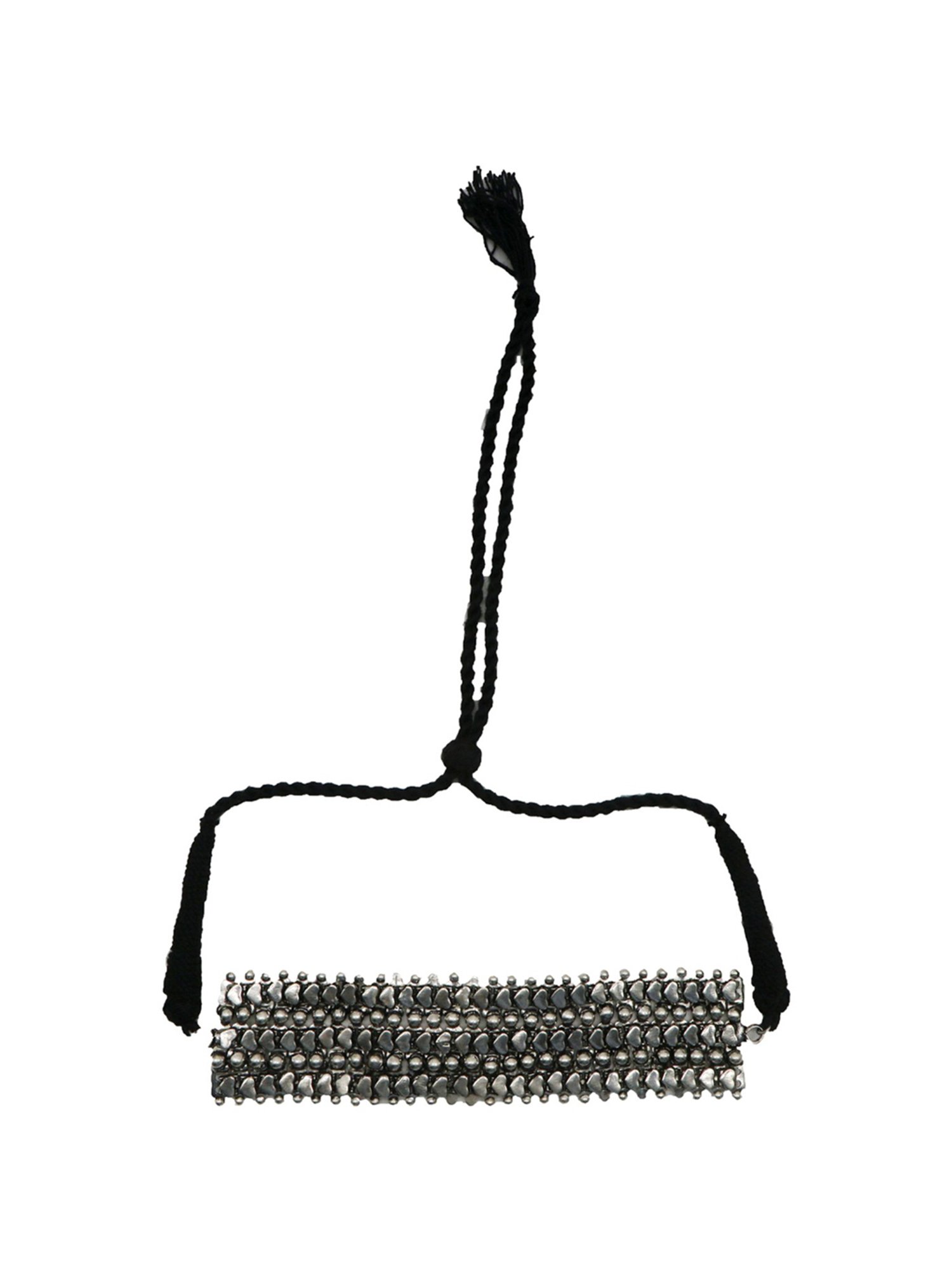 Teejh Pitara Collection Vaanika Silver Oxidized Jewellery Set