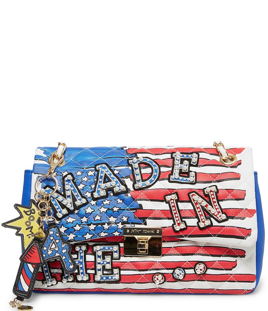 COACH Originals Swinger Nylon and Pebble Leather Shoulder Bag