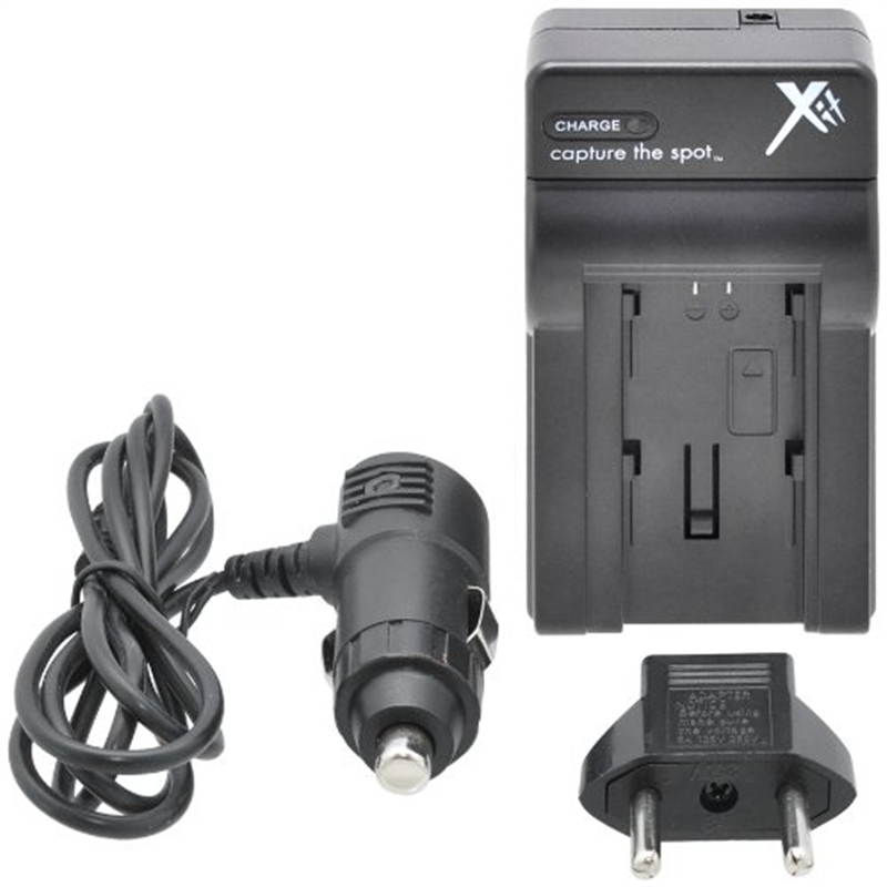 Xit XTCHBLC12 Battery Charger for Panasonic DMW-BLC12 Battery (Black)