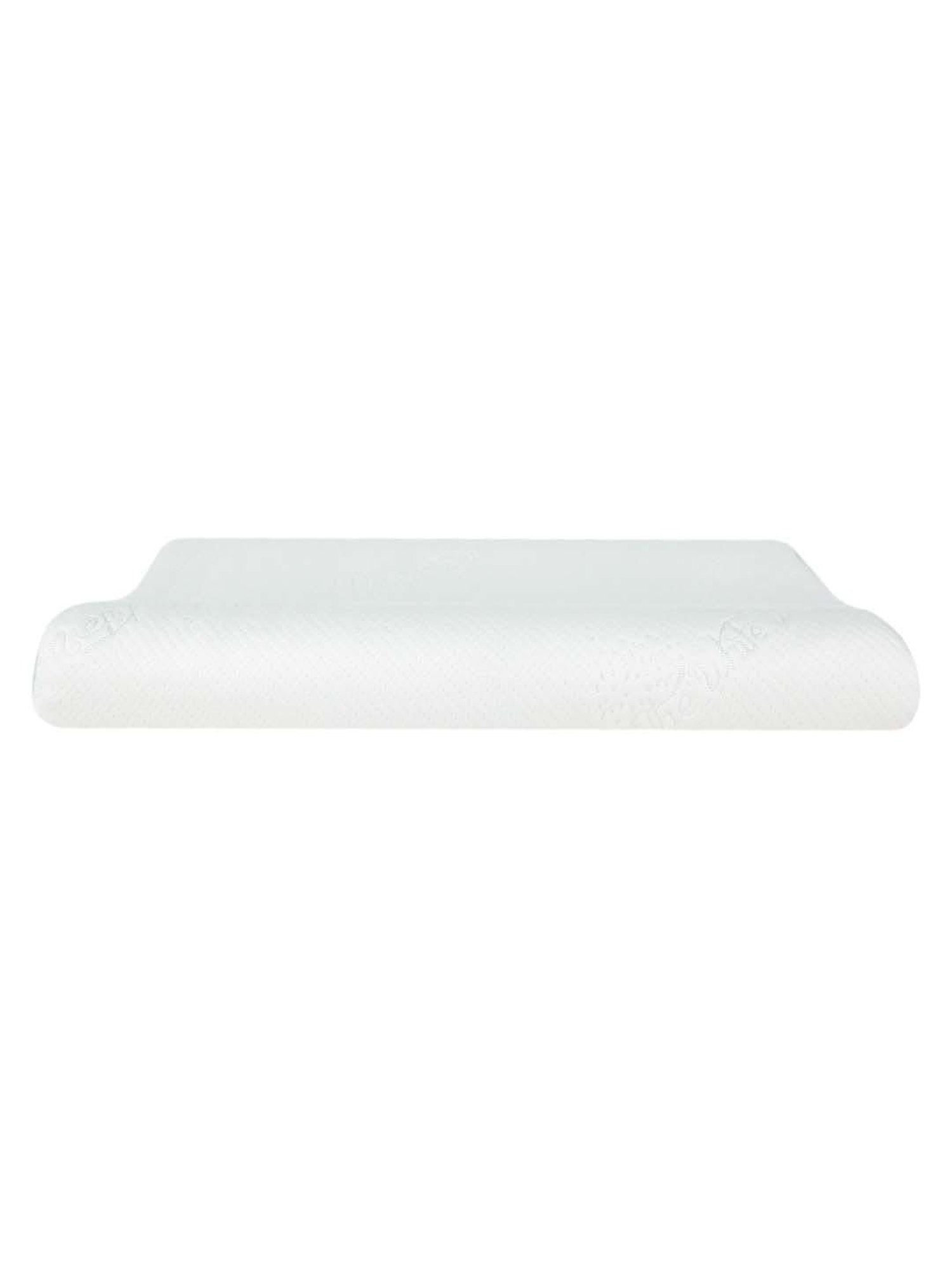 The White Willow White Solid Foam Contour Pillow - Set of 1
