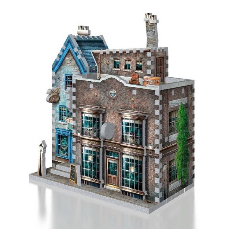Wrebbit OllivAnder's Wand Shop And Scribbulus 3D Puzzle 295pc