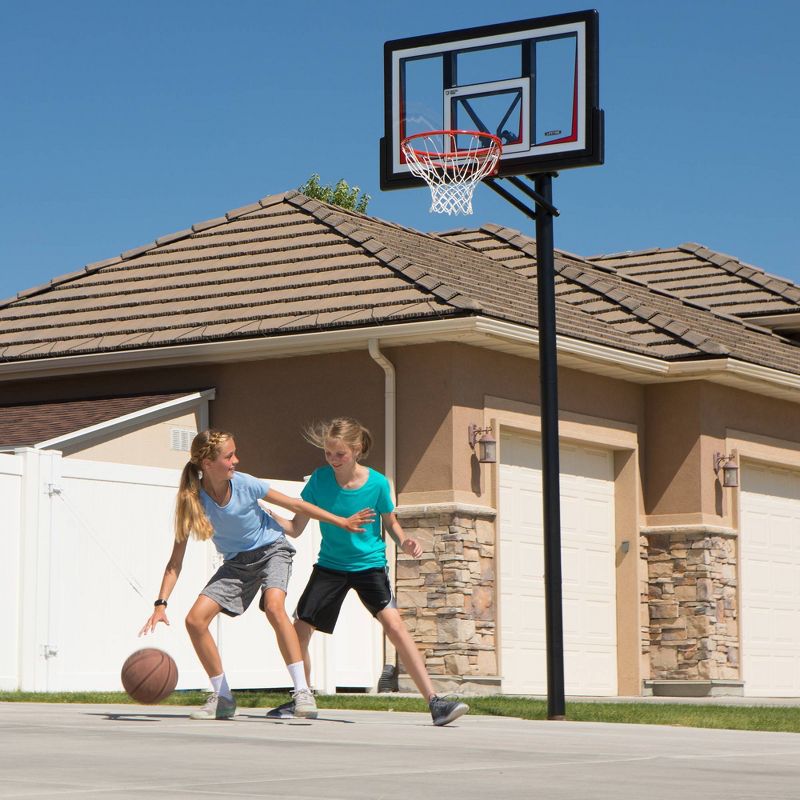 Lifetime 50" Adjustable In-Ground Basketball Hoop