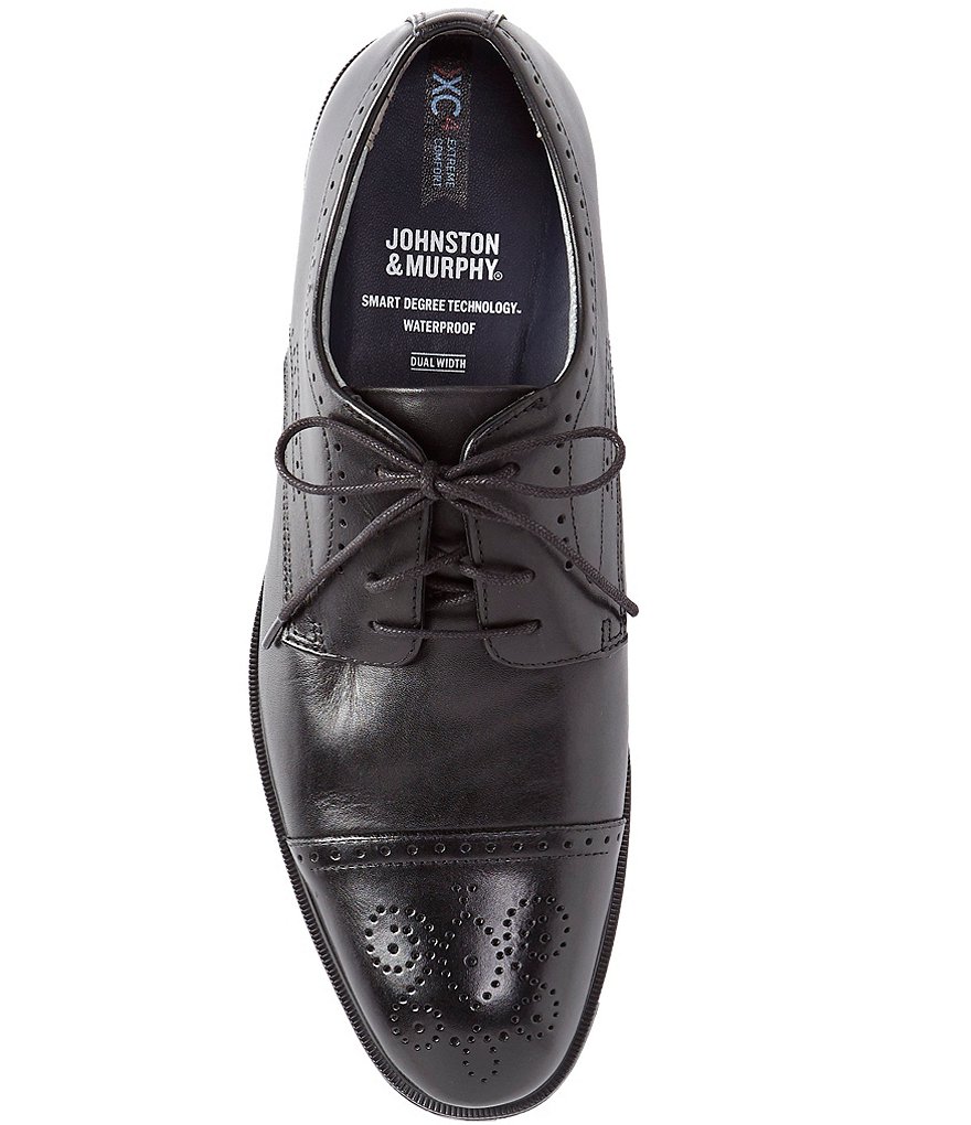 Johnston & Murphy Men's XC4 Maddox Waterproof Cap Toe Oxfords