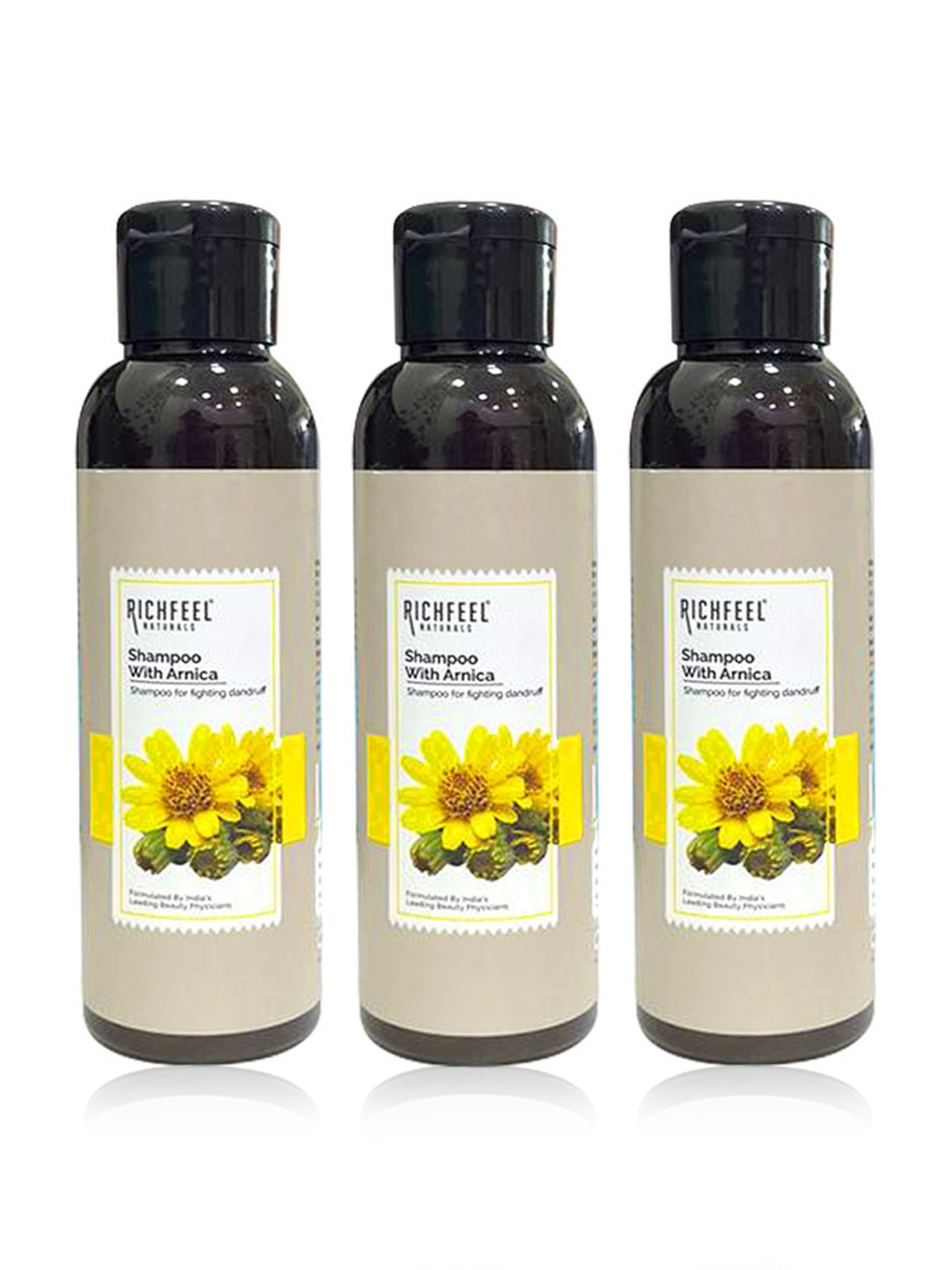 Richfeel Shampoo with Arnica - Pack of 3