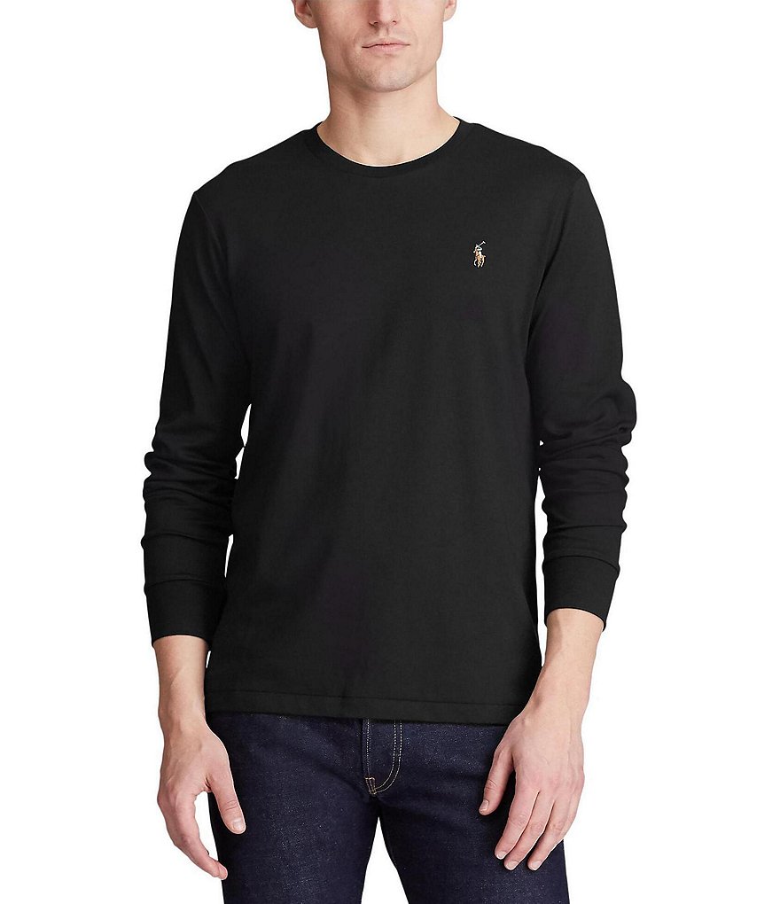 Polo Ralph Lauren Big & Tall Soft Cotton Long-Sleeve Tee