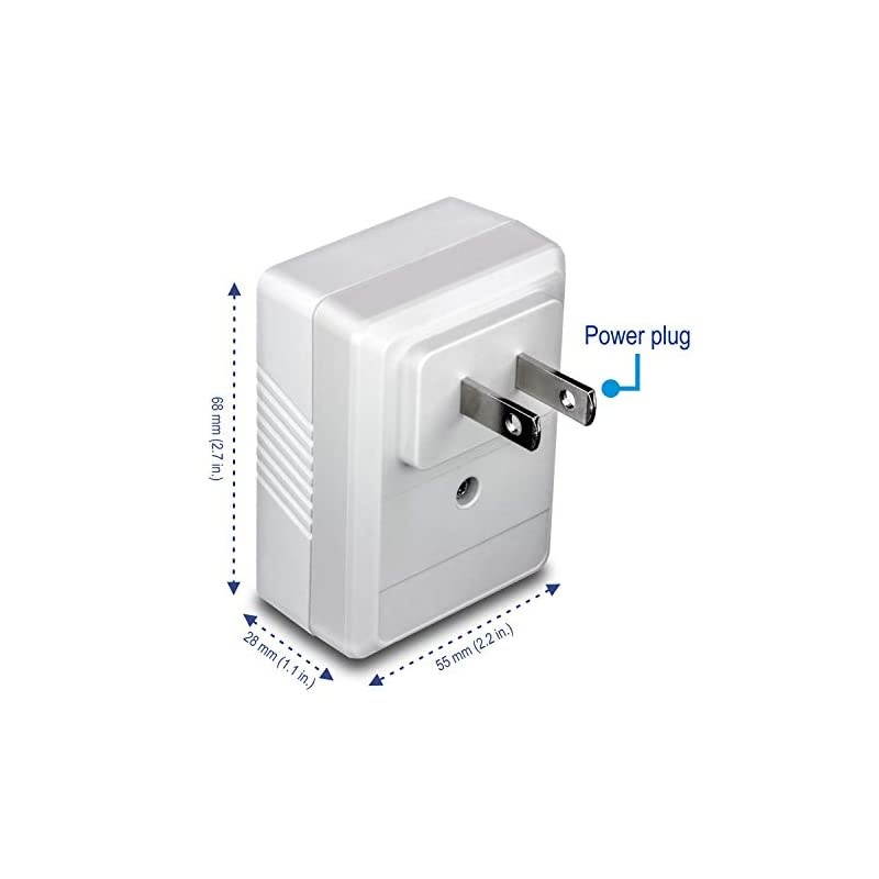 Powerline 500 AV Nano Adapter TPL406E Includes 1 x TPL406E Adapter Cross Compatible with Powerline 600500200Windows 10 81 8 7 Vista XP Ethernet Port Plug Play Install White