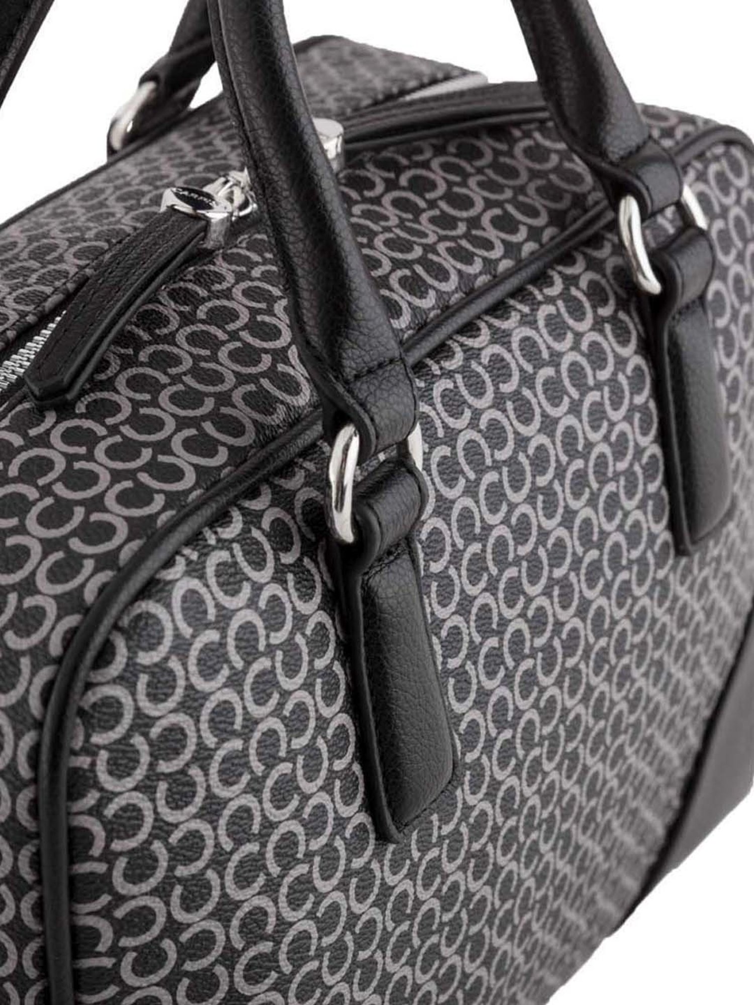 CARPISA Black Medium Duffle Bag
