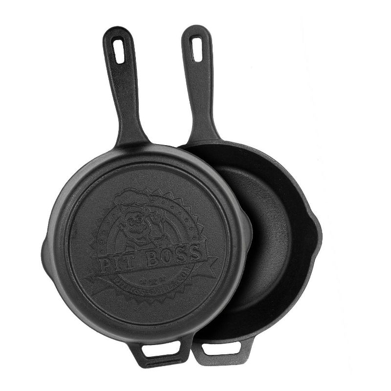 10" Cast Iron Deep Skillet with Lid - Pit Boss
