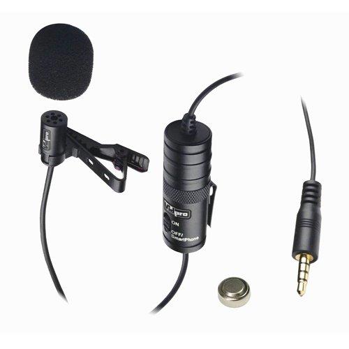 Samsung SMX-C10 Camcorder External Microphone$Vidpro XM-L Wired Lavalier microphone - 20' Audio Cable - Transducer type: Electret Condenser