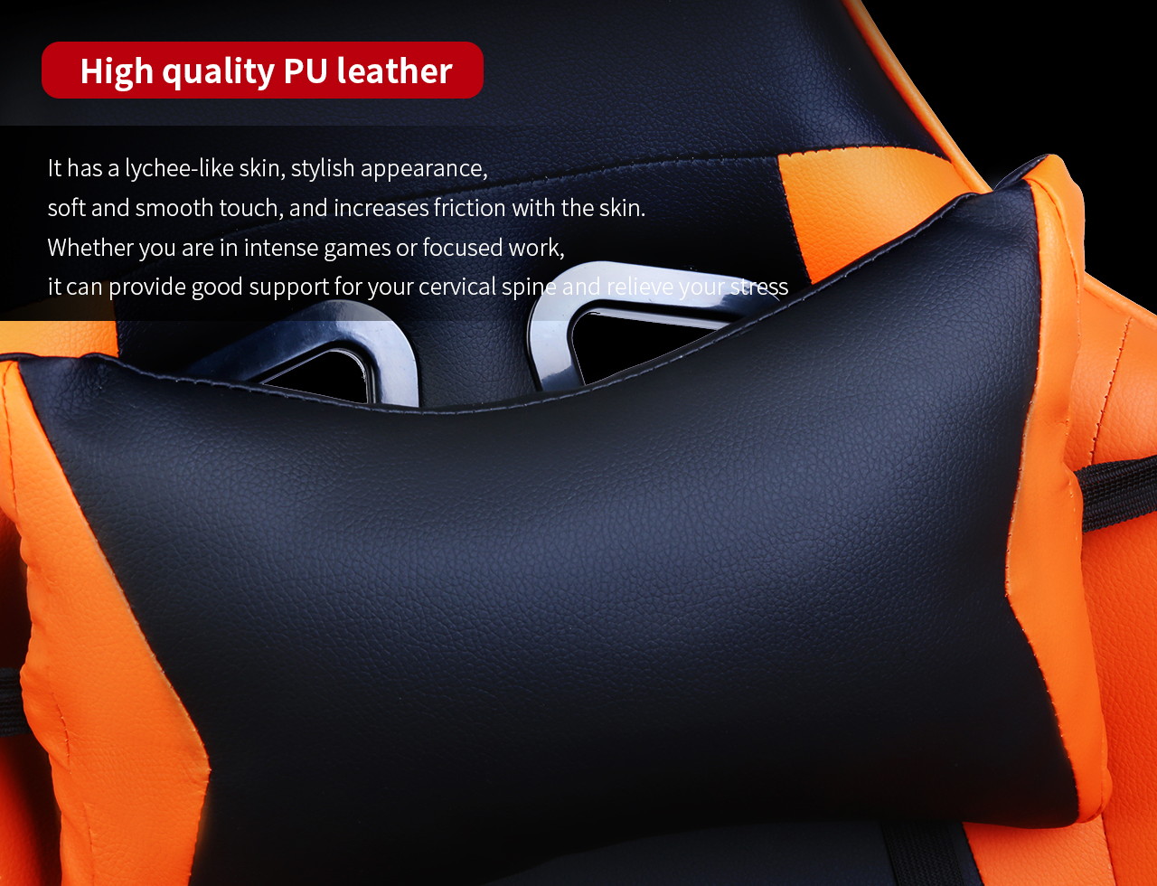 GIAS Gaming Chair Racing Style Ergonomic High Back Computer Chair With Adjustable Headrest and Lumbar Support Swivel Office Chair, Seat Height Adjustable,Black/Green