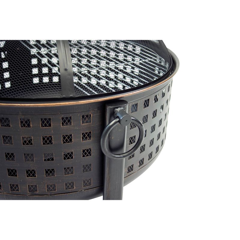 Pleasant Hearth Langston 30" Deep Bowl Fire Pit