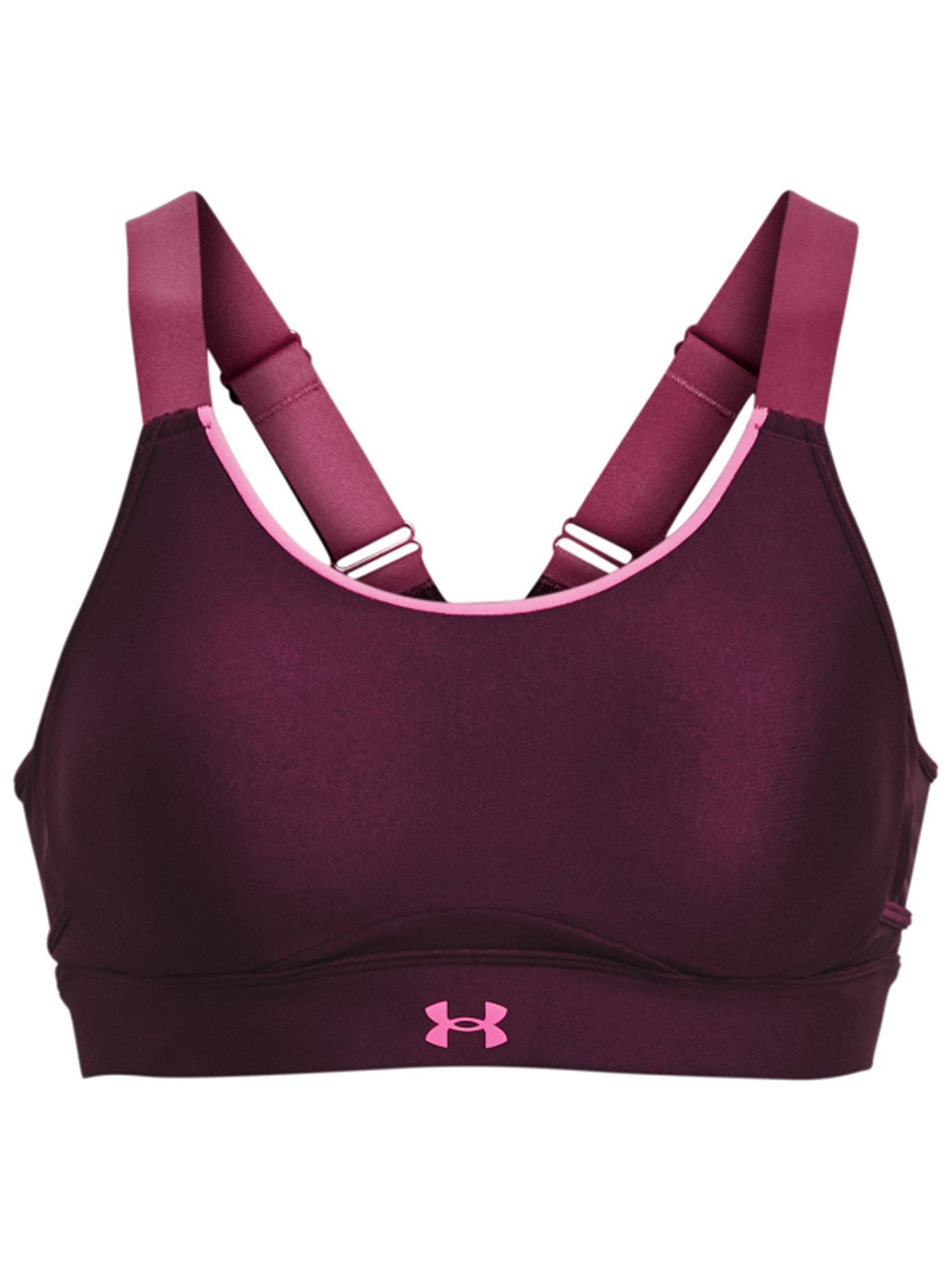 Under Armour Purple Infinity Crossover Sports Bra