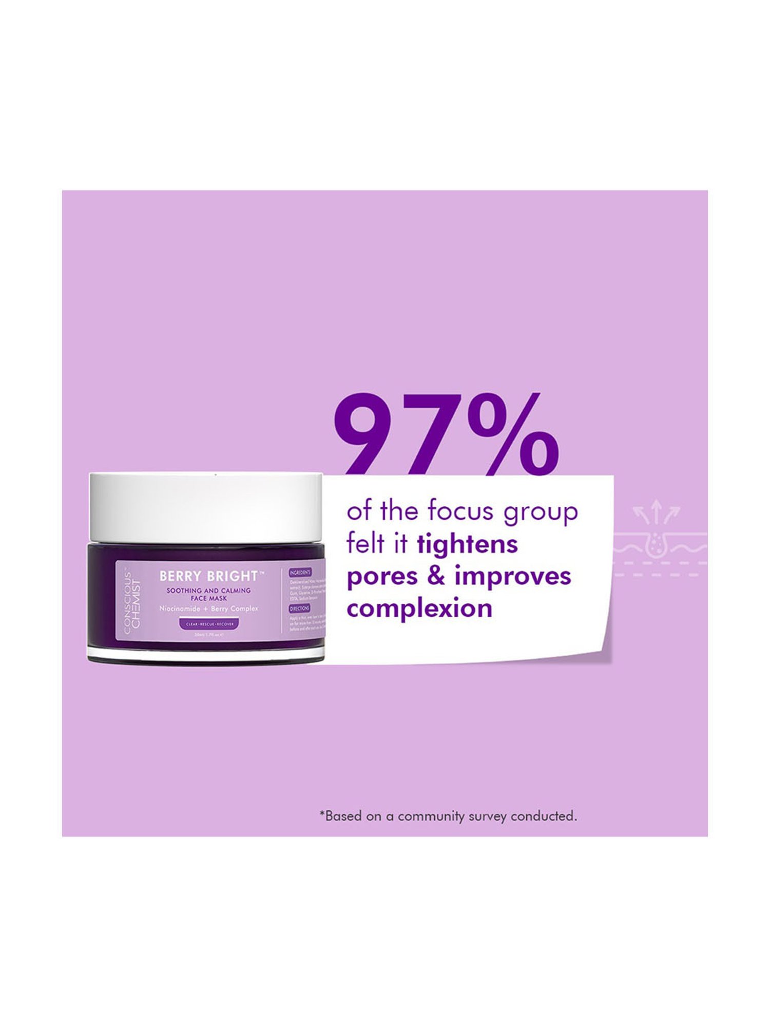 Conscious Chemist Radiance & Exfoliating De-Tan Face Mask Set (Set of 2)