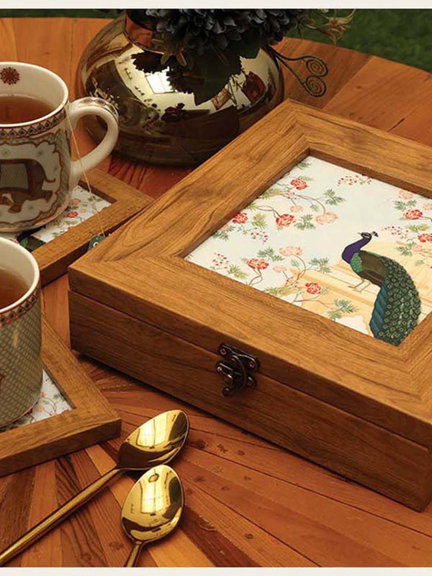 Ariana Yellow & White Cotton Kitchen Apron with Pocket