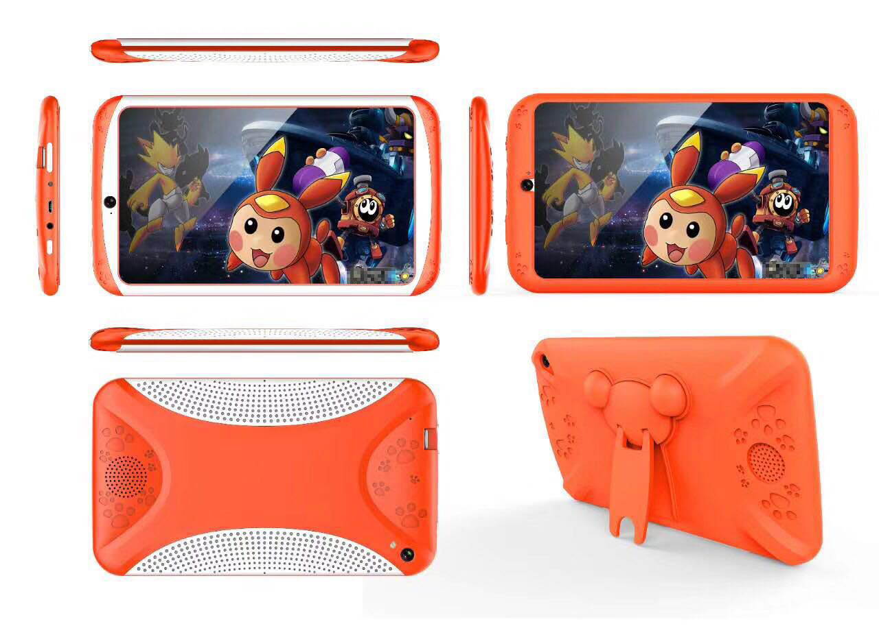 Mini Tablet 7 Inch WiFi 1024X600 1.2GHz 7 Inch 7-9 hours Tablet Orange TABLET-E80-O