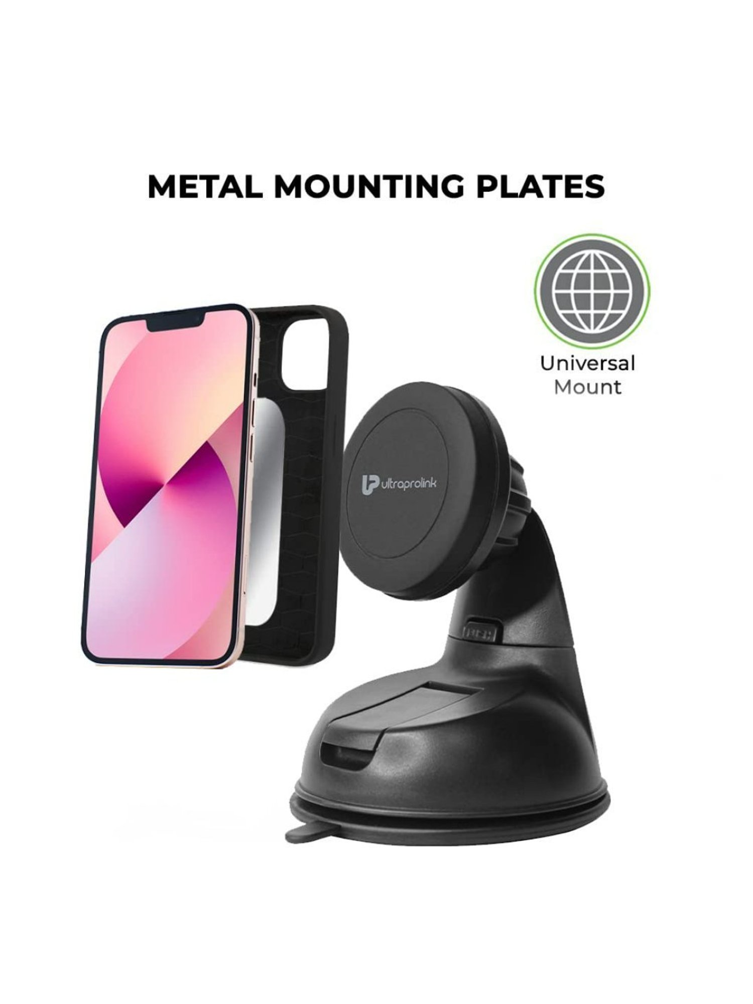 GRIPP Magic Stand Compatible for All Mobile Phones Devices (Black)