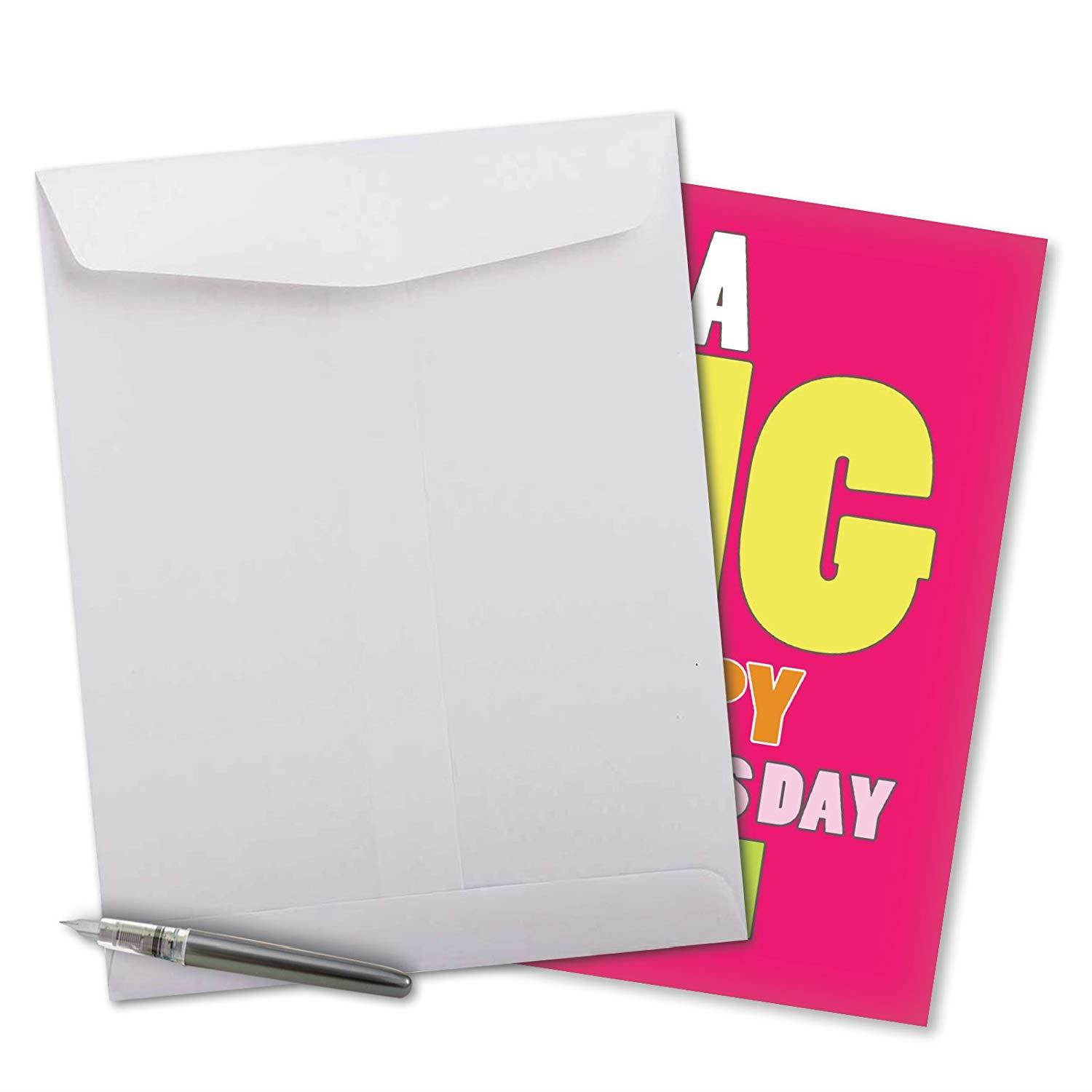 Jumbo Funny Mother's Day Card: Big Mother's Day Wish With Envelope (Extra Large Version: 8.5'' x 11'') J2478MDG