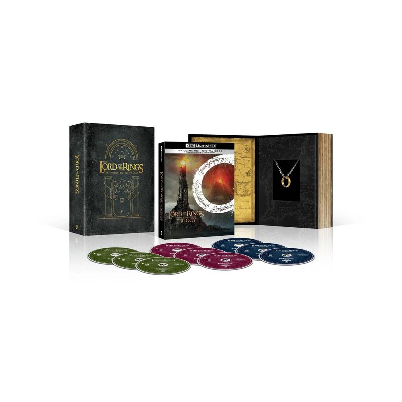 The Lord of the Rings Motion Picture Trilogy Giftset (Extended & Theatrical) (4K/UHD)