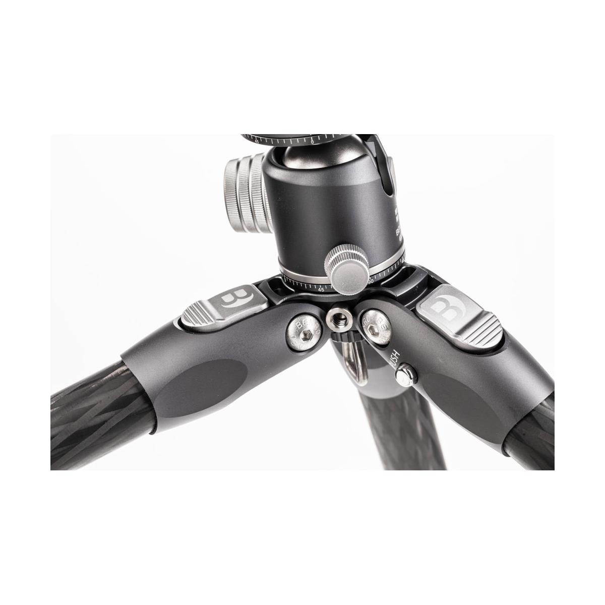 Benro Tortoise Columnless CF Zero Series 3-Leg Section Tripod with GX25 Ballhead