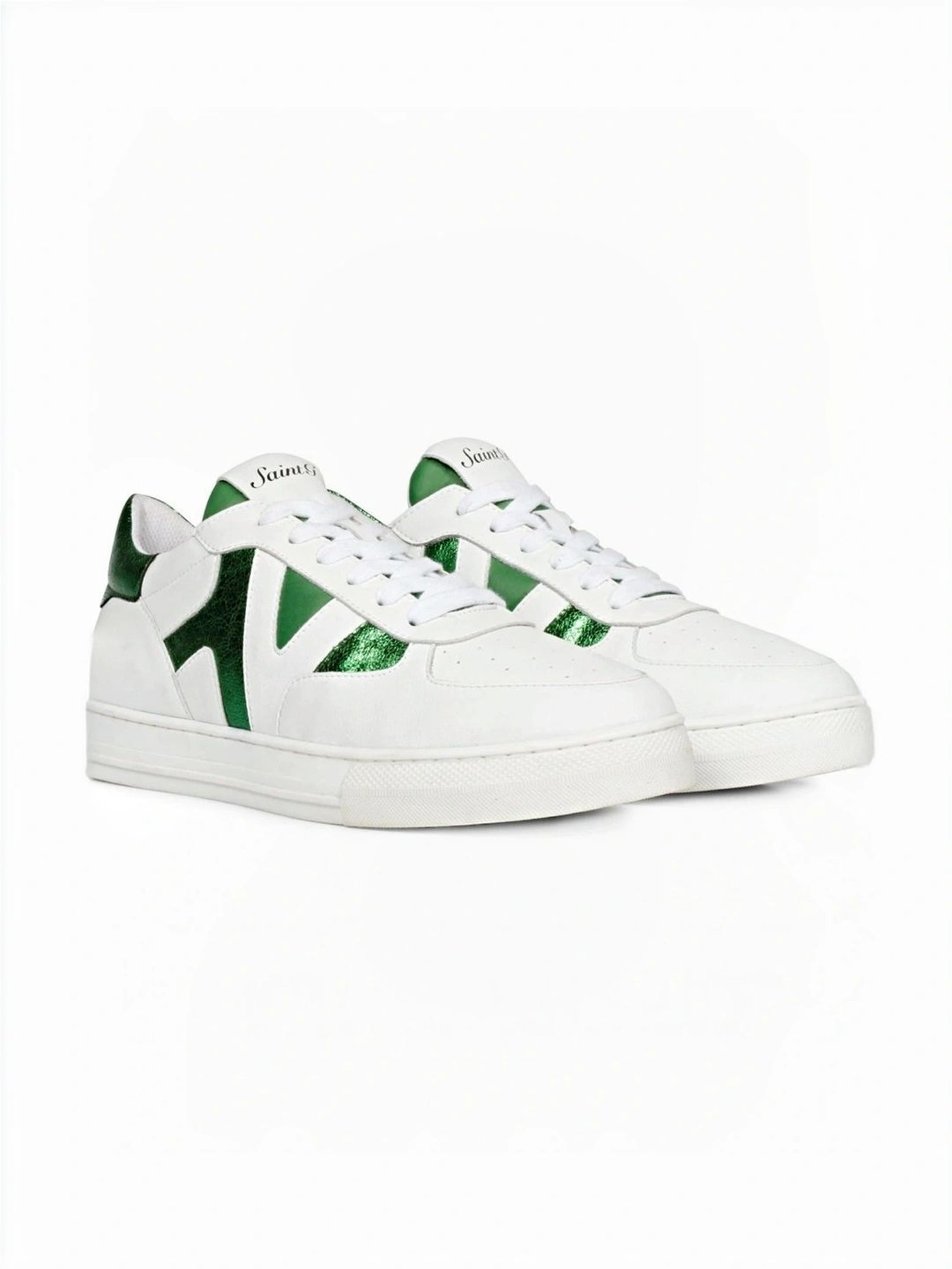 Saint G Men's Elliot Green Casual Sneakers