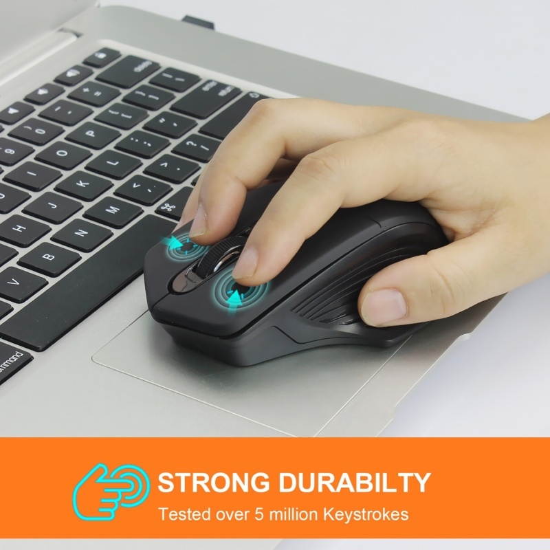 YWYT G838 USB 2.4G 2400DPI Wireless Optical Home Office Mouse Computer Accessory