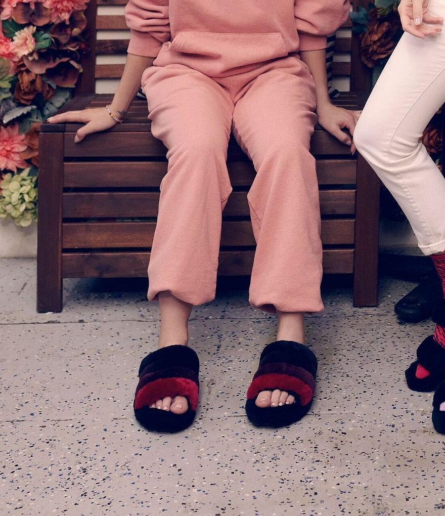 Cabernet Microfiber Terry Slippers