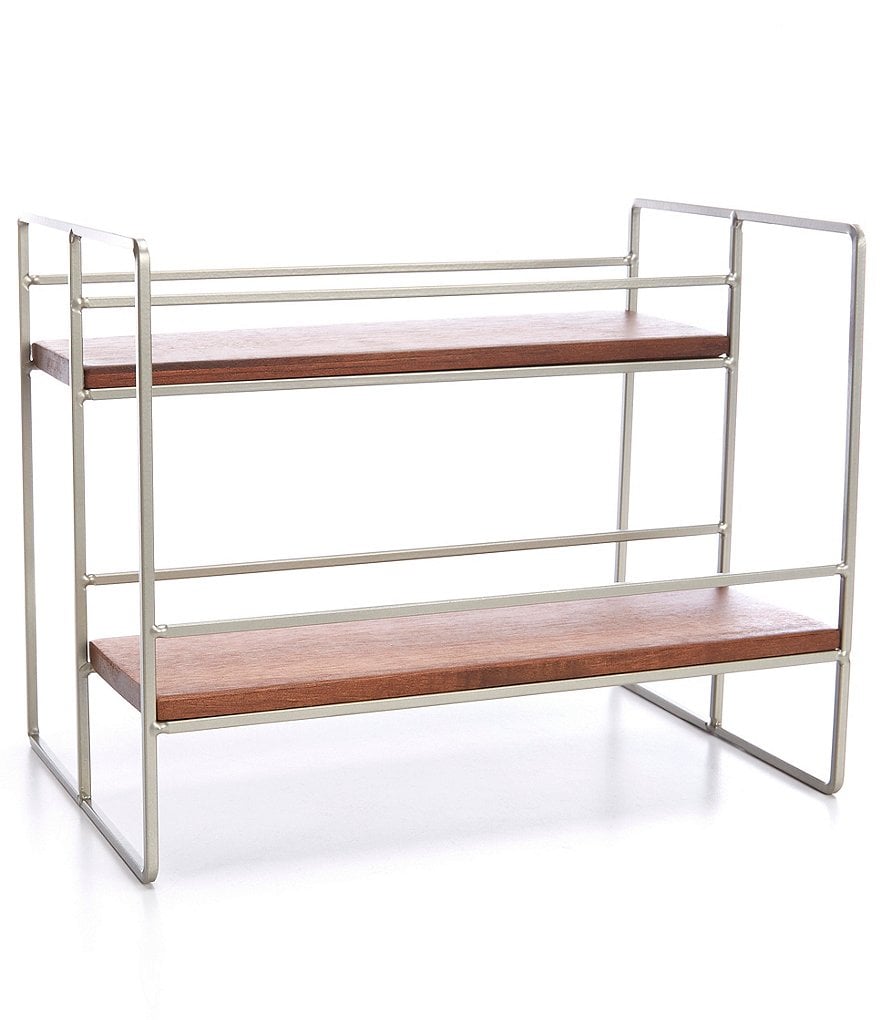 Gourmet Basics by Mikasa Avilla Picnic Plate Napkin and Flatware Storage Caddy with Paper Towel Holder