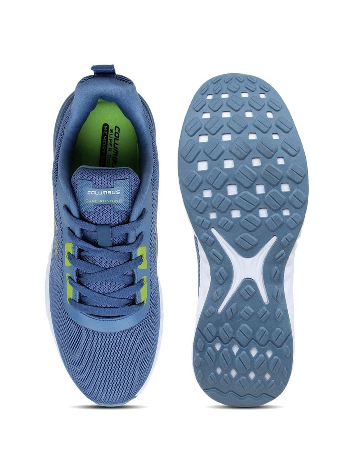 Columbus Men's Blue Running Shoes