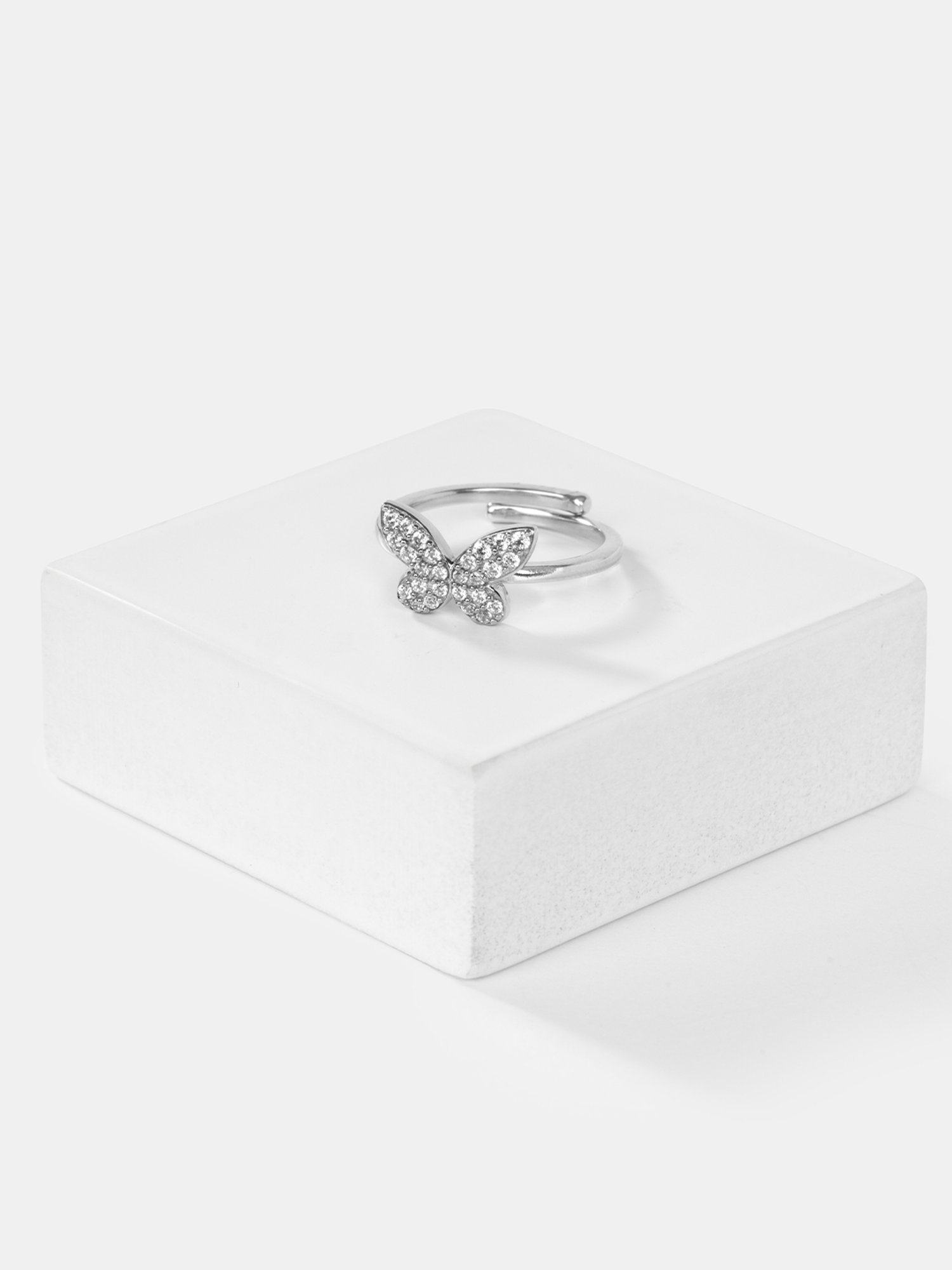 GIVA 925 Silver Pearly Bloom Ring for Women & Girls