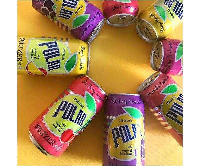 Polar Seltzer Raspberry Pink Lemonade - 8pk/12 fl oz Cans