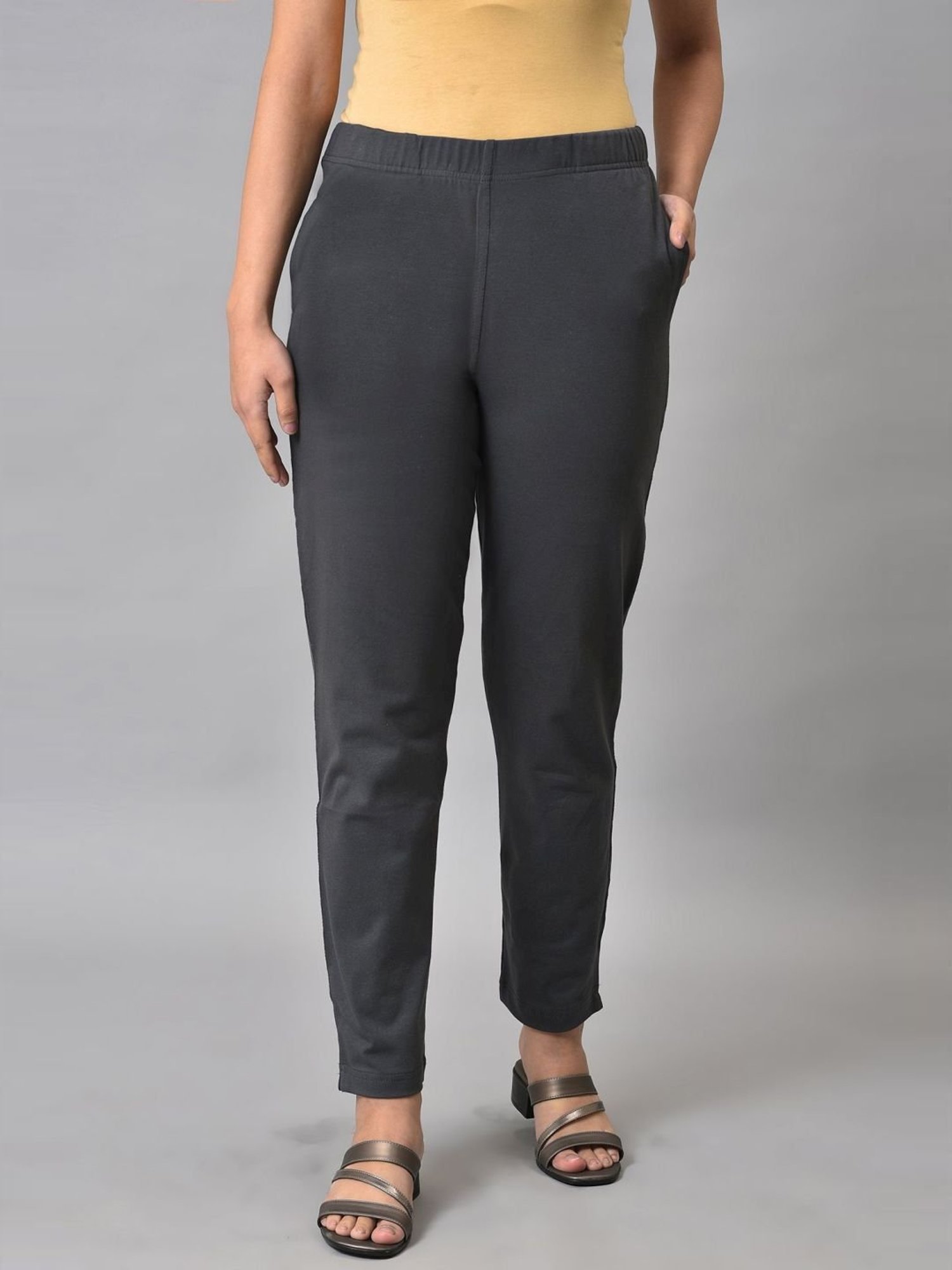 Elleven from Aurelia Grey Regular Fit Pants
