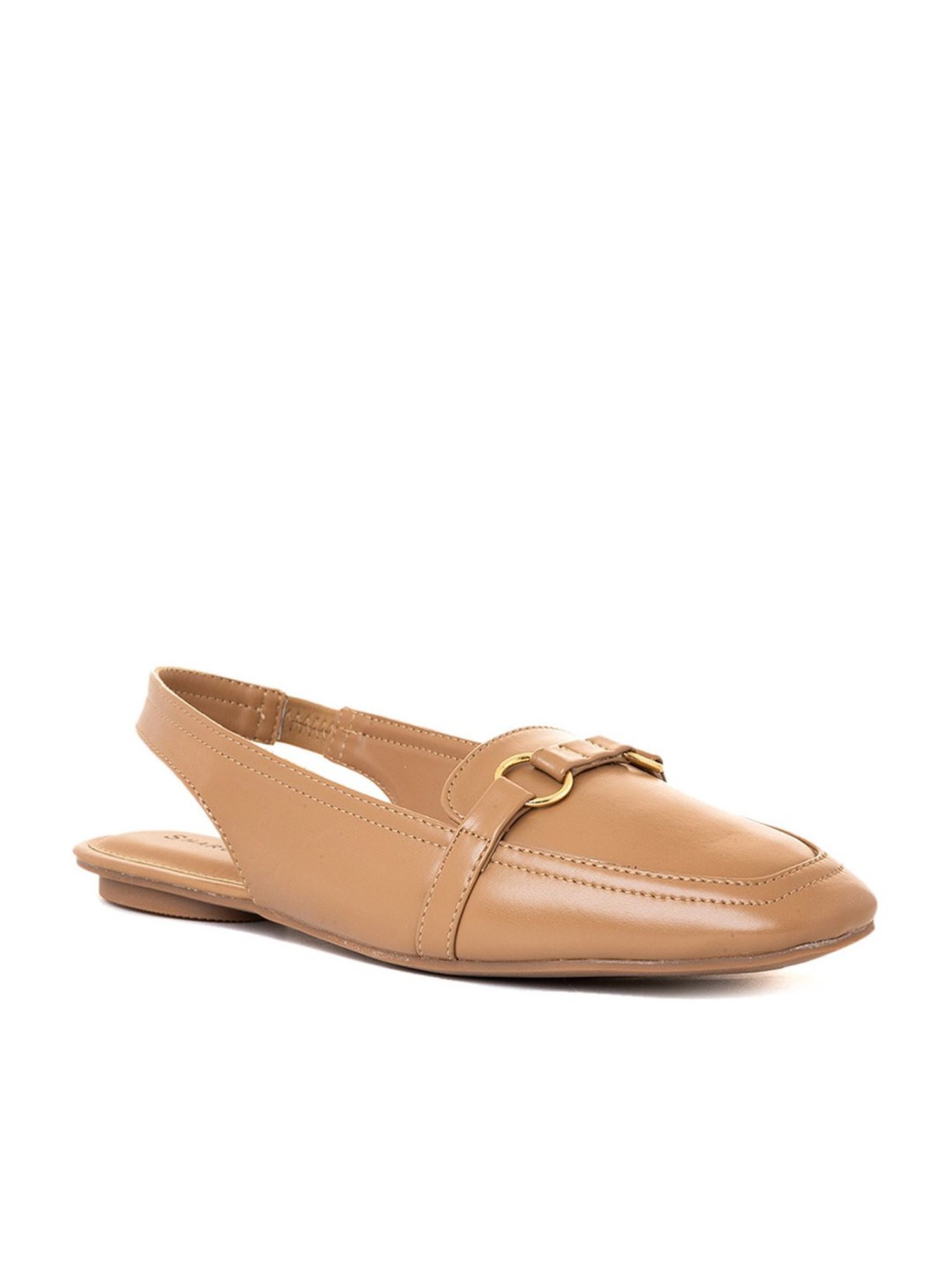 Khadim Women's Sharon Tan Sling Back Sandals