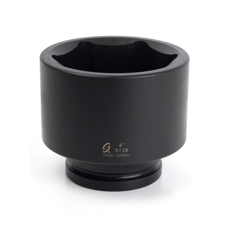 Sunex 5128 1-Piece 1 in. Drive x 4 in. Impact Socket