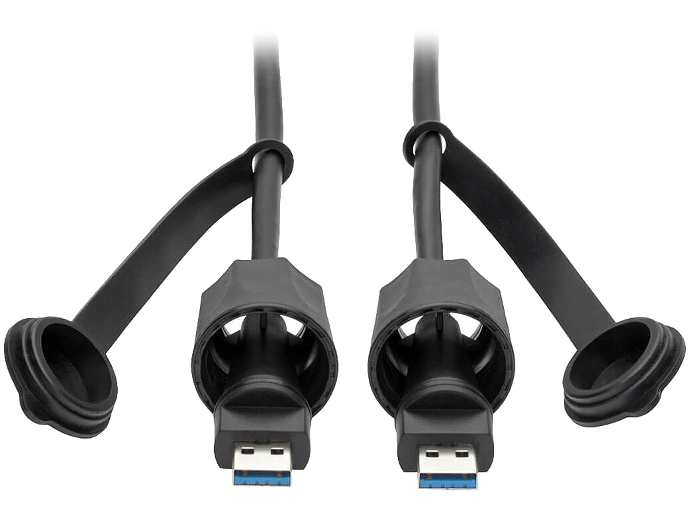 Tripp Lite USB-A Cable SuperSpeed USB 3.0/3.1 Industrial Shielded M/M 10ft