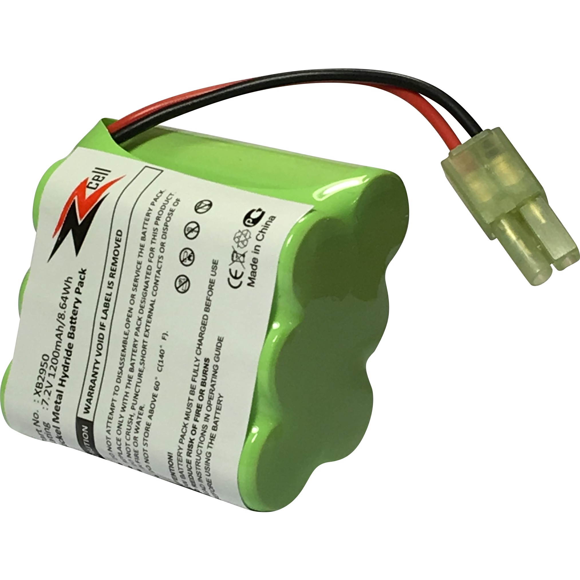 ZZcell Battery For Shark Euro Pro Vacuum Carpet And Carpet Sweeper XB2950, V2945, V2945Z, V2950, V2950A 1200mAh