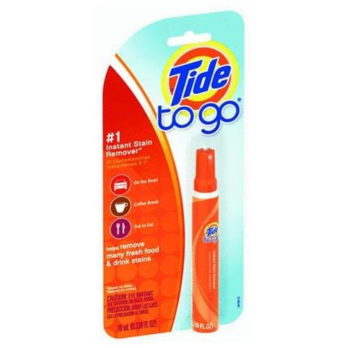 Tide 01870 To Go Stain Remover Pen, .338 oz. Pen