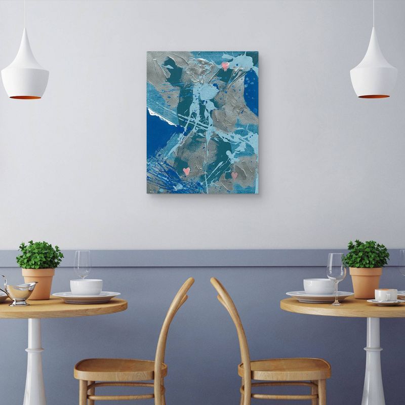 22" x 28" Getting Over the Blues 2 by Dan Houston Canvas Art Print - Masterpiece Art Gallery