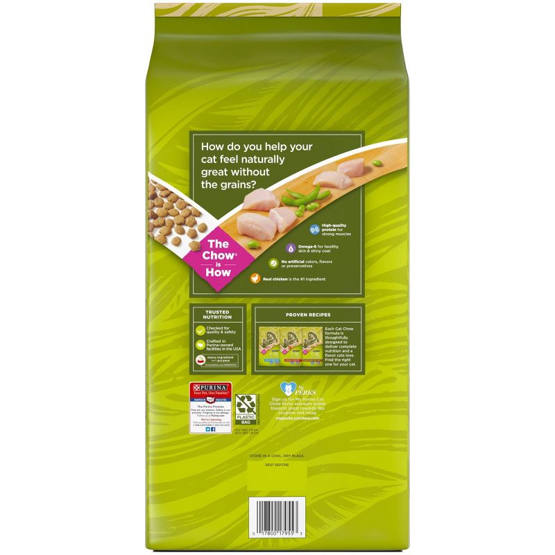 Purina Cat Chow Naturals Grain Free with Chicken Adult Complete & Balanced Dry Cat Food - 6.3lbs