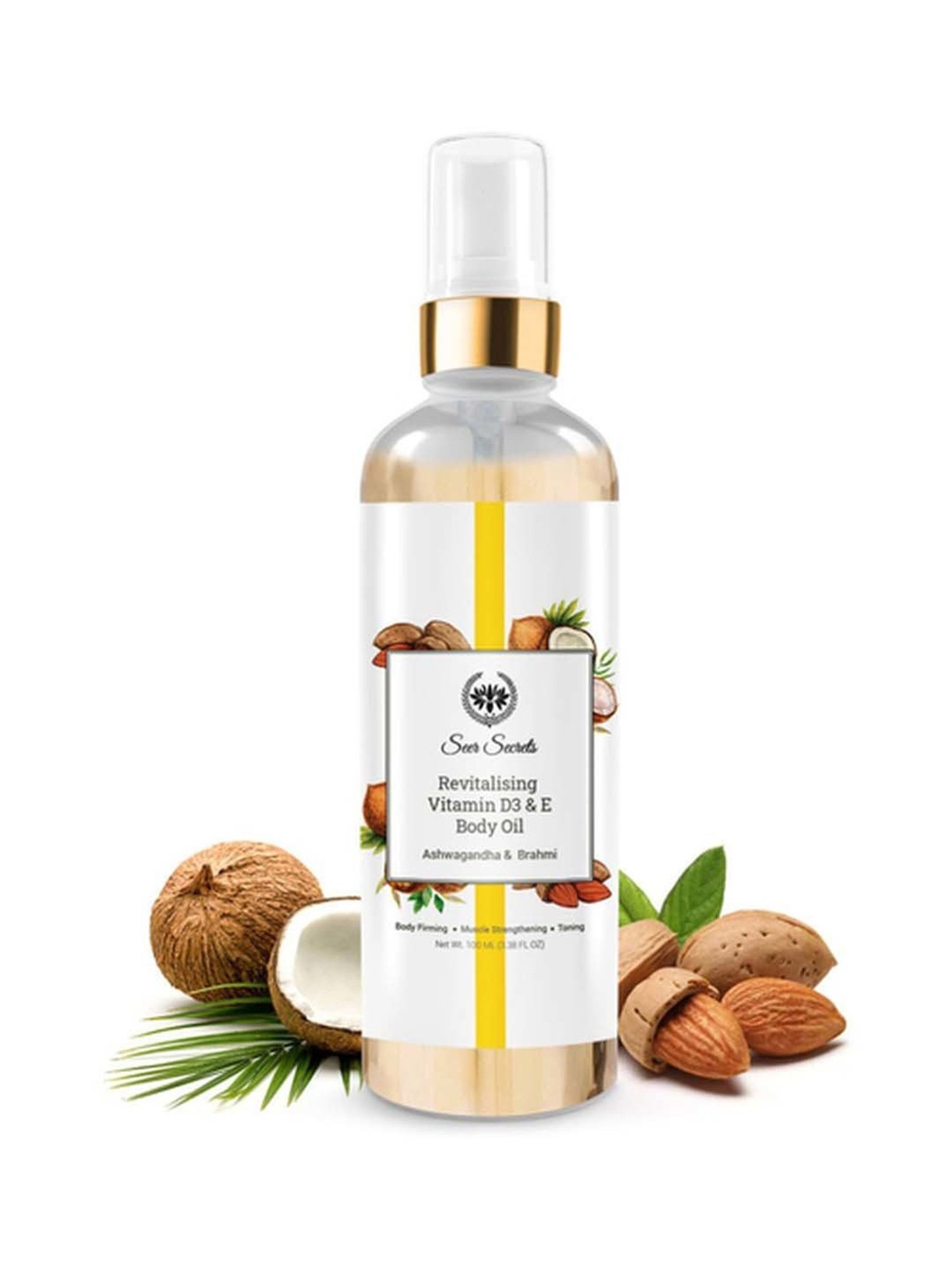 Seer Secrets Revitalising Vitamin D3 & E Oil - 100 ml