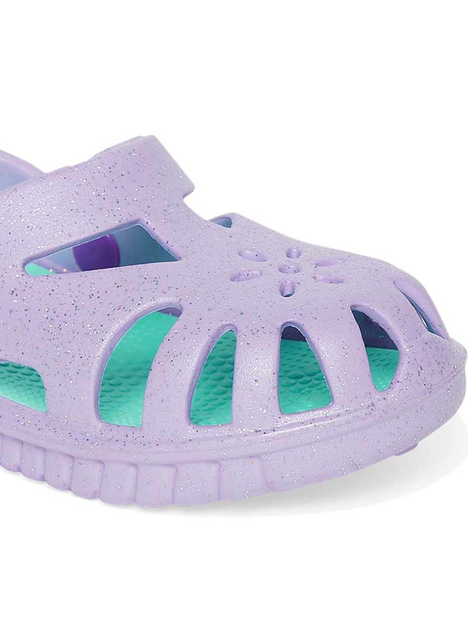 Passion Petals Kids Pink Sling Back Clogs