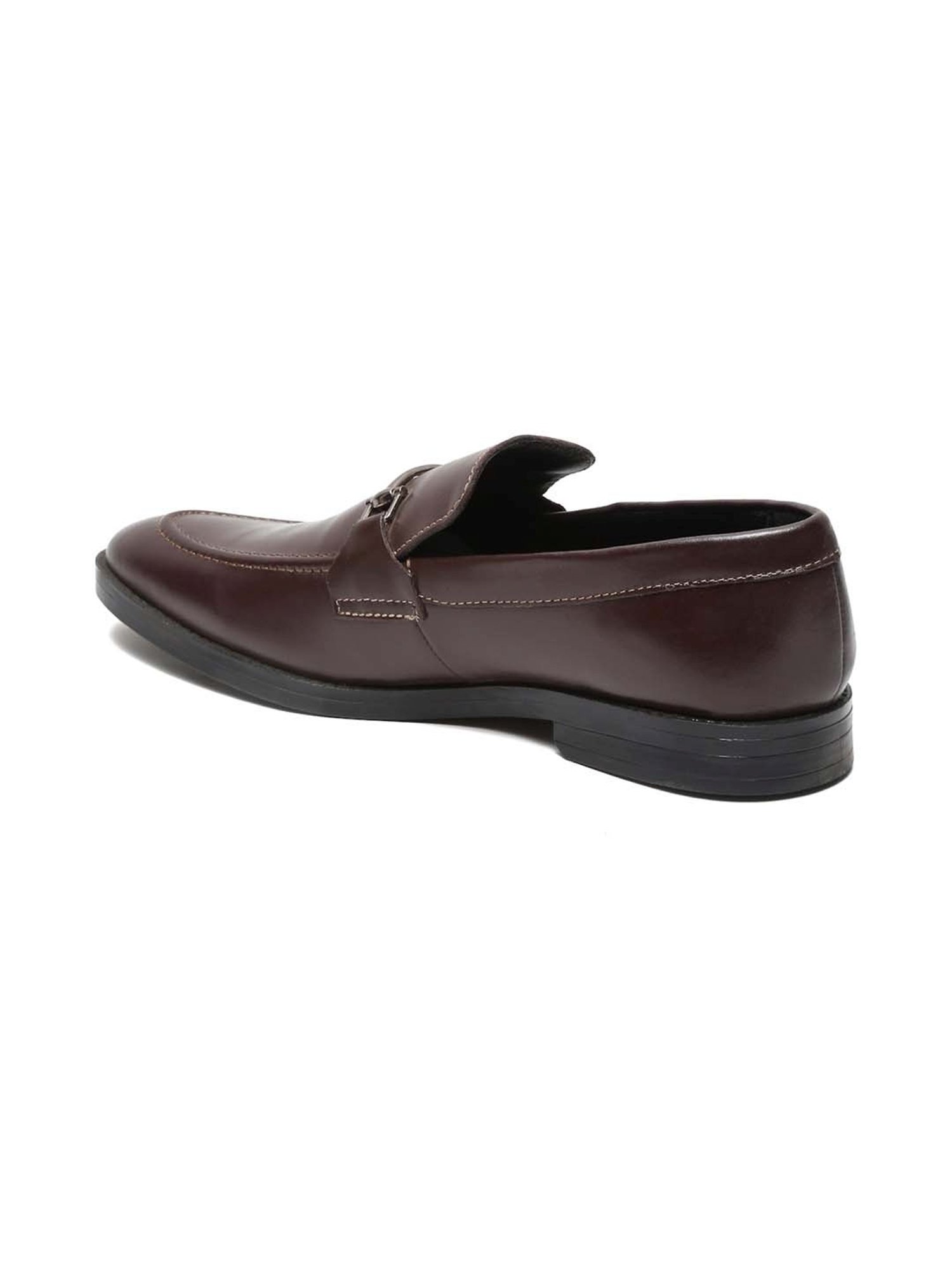 Teakwood Leathers Men's Brown Formal Loafers