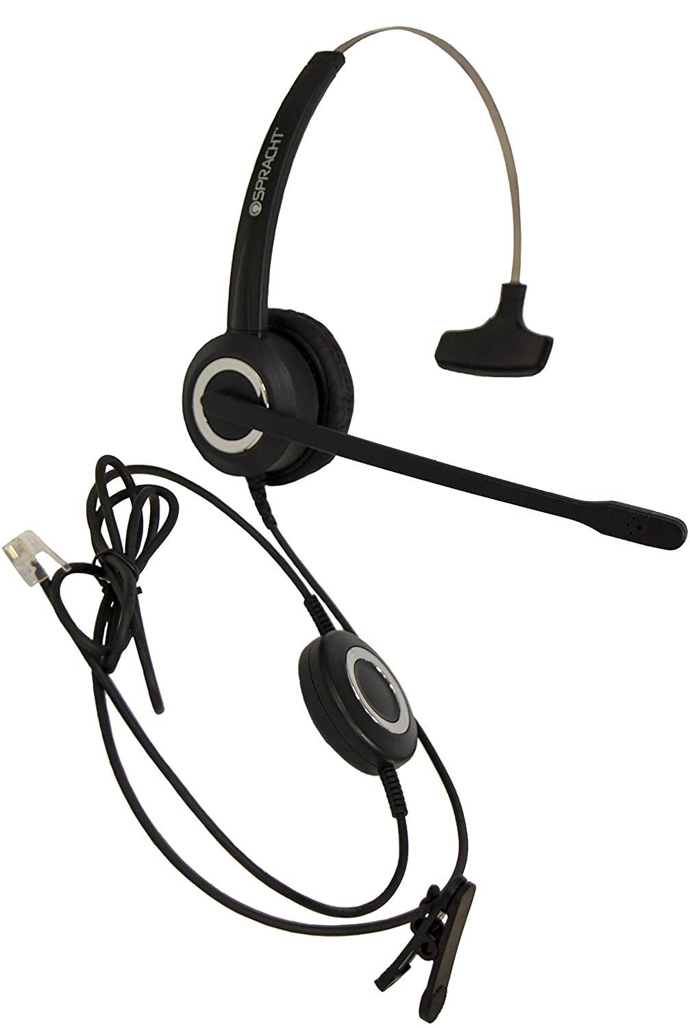 Zum RJ9M Universal Desktop Headset - Monaural